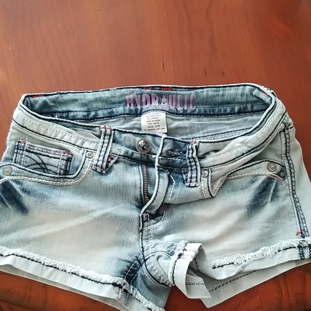 Size 3/4 Jean shorts